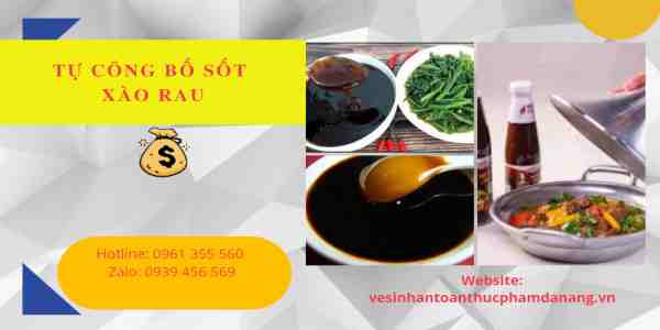 Hướng dẫn tự công bố sốt xào rau