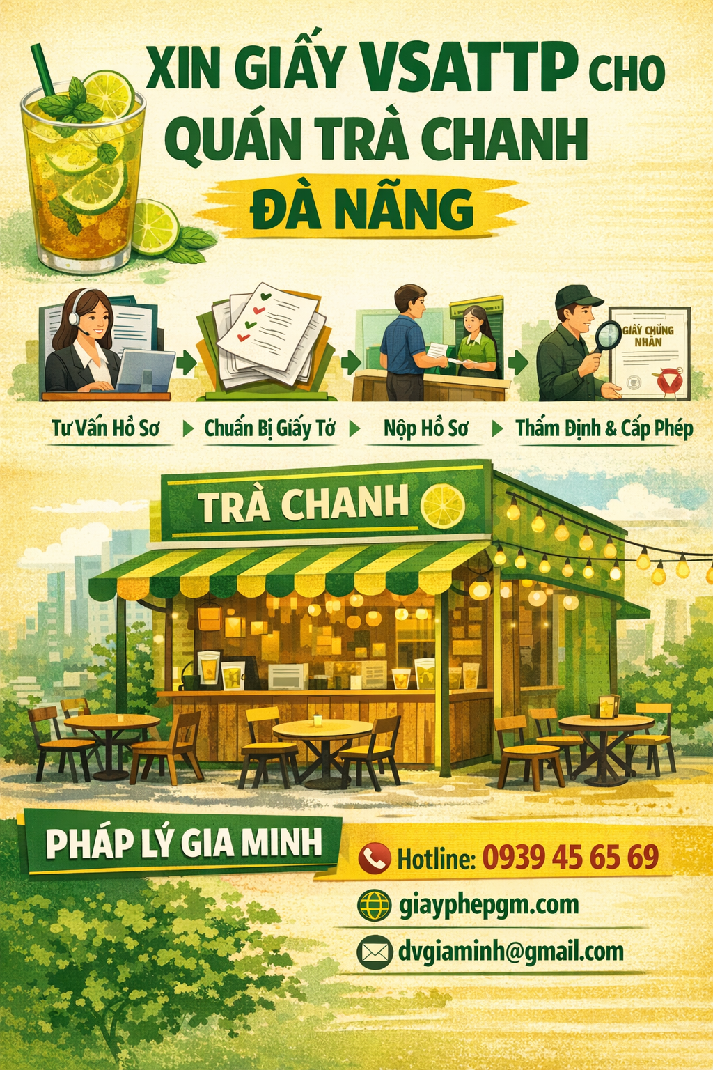 Dịch vụ VSATTP Đà Nẵng