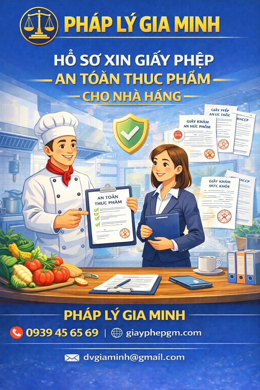 Hồ sơ xin VSATTP Đà Nẵng