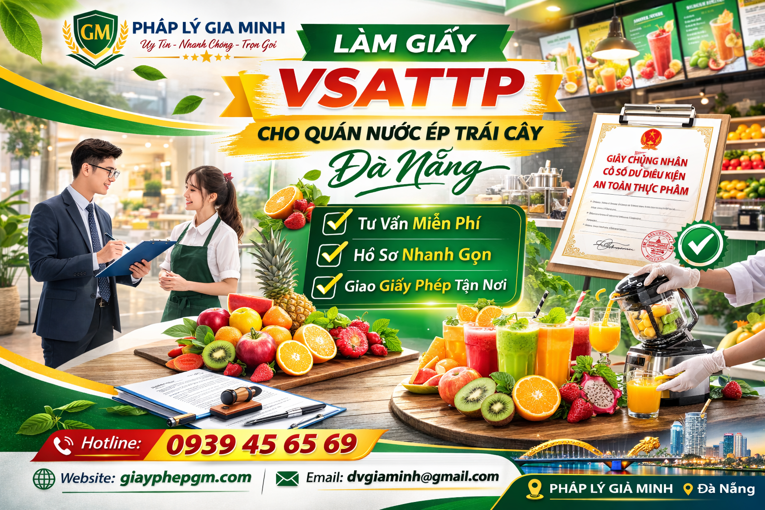 Kiểm tra VSATTP Đà Nẵng